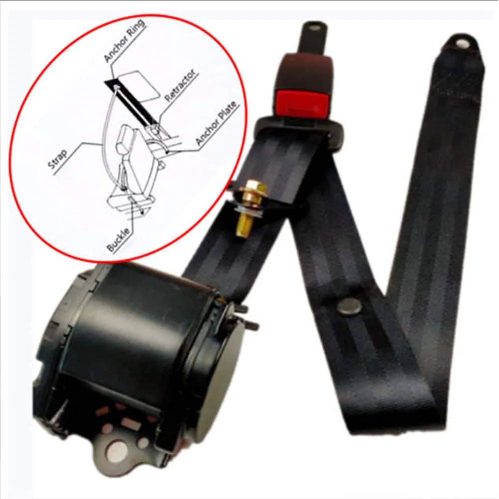 Automatic 3-Point Seat Belt For Universal Fit_voghion.com