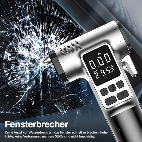 Elektrische, kabellose Luftpumpe mit LCD-Display und Akkubetrieb_voghion.com