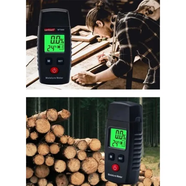 3-in-1-Feuchtigkeitsmessgerät für Holzwände und Wandkonstruktionen mit LCD-Anzeige_voghion.com