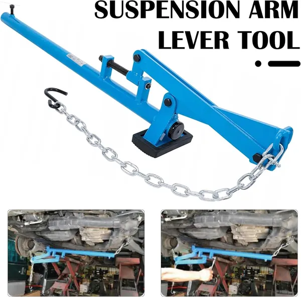 Outil de levier pour bras de suspension, destiné à la réparation automobile et aux travaux de suspension._voghion.com