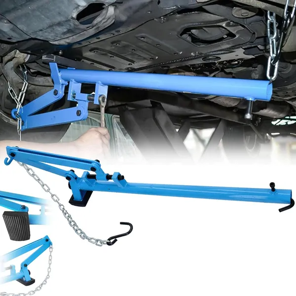 Outil de levier pour bras de suspension, destiné à la réparation automobile et aux travaux de suspension._voghion.com