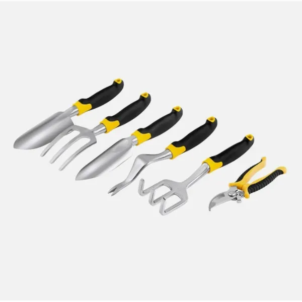 Ensemble de 6 outils de jardin pour planter, désherber et creuser_voghion.com