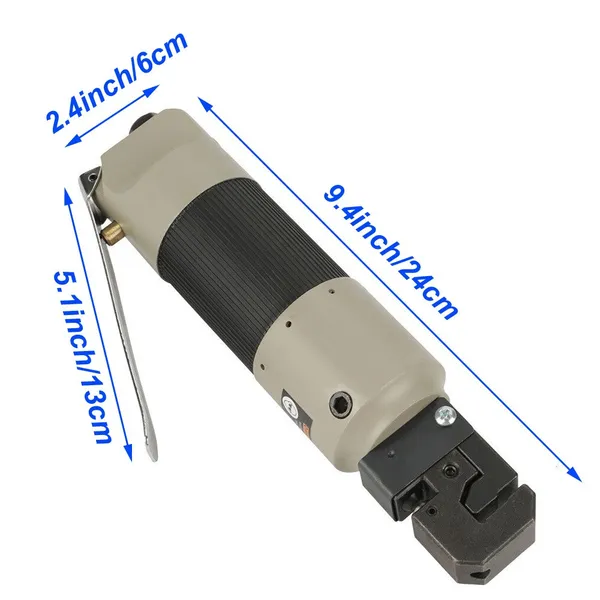 Outil de poinçonnage pneumatique pour brides, pour le perçage et le rivetage de trous de 5 mm_voghion.com