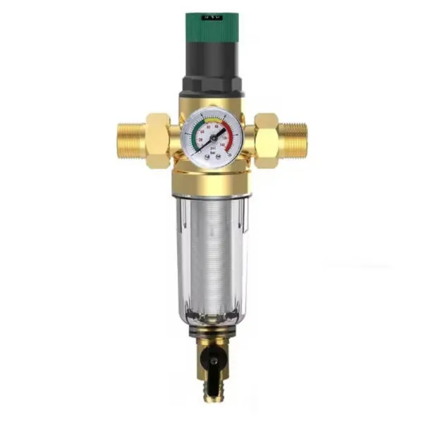 Wasserdruckminderer 3/4 Zoll DN20 mit Manometer und Filter_voghion.com