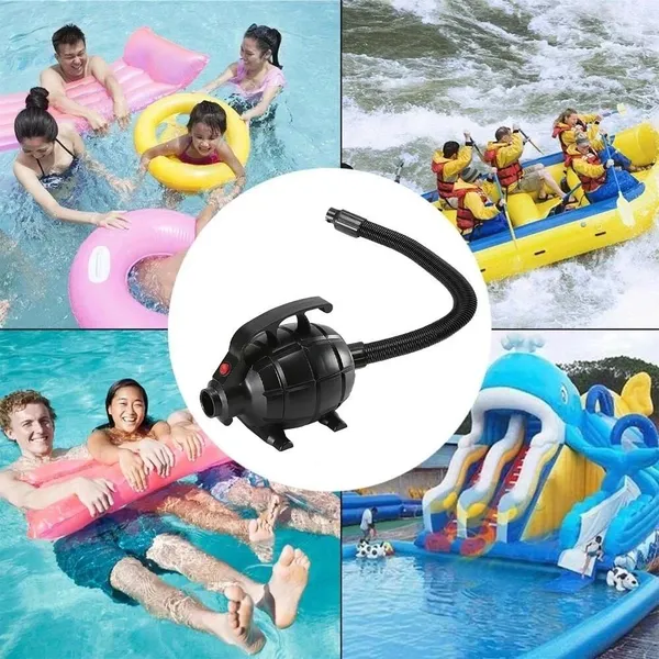 Pompe à air électrique pour tapis de gymnastique gonflable_voghion.com