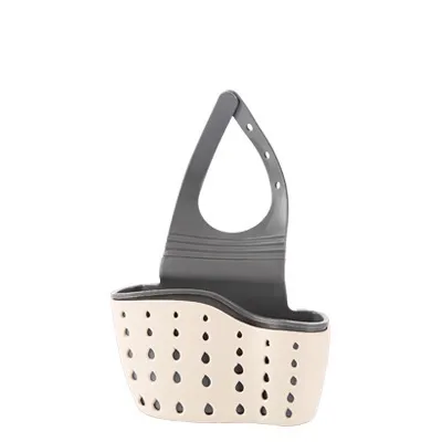 Adjustable Sink Drainer Kitchen Storage Rack Faucet Sponge Holder_voghion.com
