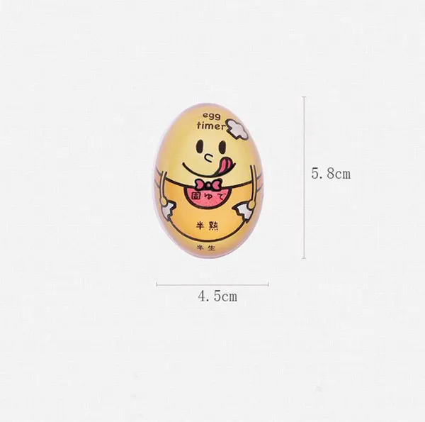 Portable Egg Timer Sensitive Hard & Soft Boiled Color Changing Indicator Tells When Eggs Are Ready For Kitchen Study Homework Sport Exercise_voghion.com