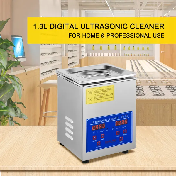 Nettoyeur à ultrasons avec chauffage et minuterie 60W_voghion.com